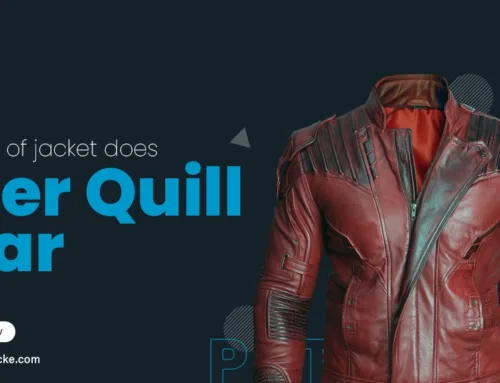What type of jacket does Peter Quill wear?